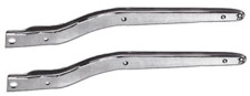 REPLICA REAR FENDER CHROME STRUT SET WITH 7 HOLES